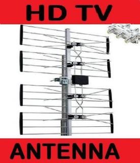   HD TV DIGITAL ANTENNA 4 BAY OTA OVER THE AIR HDTV 4BAY ATSC QAM
