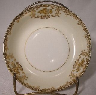 MEITO china MEI371 Gold Encrusted Fruit or Dessert Bowl
