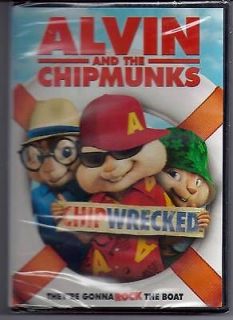Alvin and the Chipmunks CHIP WRECKED (DVD Disc, 2012,) BRAND NEW