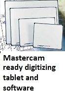 Mastercam Ready 36x48in (90x120cm) Digitizing Tablet