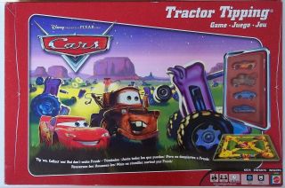 DISNEY PIXAR CARS TRACTOR TIPPING GAME FRANK,TRACTORS,DOC,SALLY,MATER 