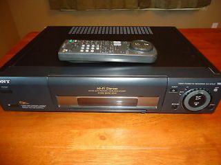 Sony Hi Fi Stereo VCR SLV 975HF 4 Head VHS Player