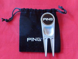 PING HEAVY METAL 3 DIVOT TOOL W/MAGNETIC BALL MARK (DIVVY) NEW AS 