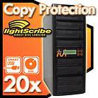 Burner 20X Copy Protection Lightscribe CD DVD Disc Duplicator Label+ 