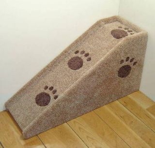   12 wide wooden Dog ramp, Pet steps. Cat, Dog stairs. Made in USA