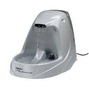 Pet Water Bowl Fountain Dog Cat Drinking NEW Dish