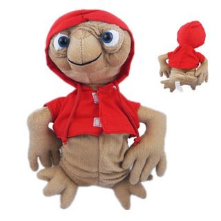 ET w/red coat Extra Terrestrial Film Soft Plush Toy Doll