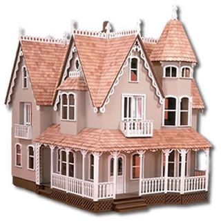 large wooden doll house in Dolls & Bears