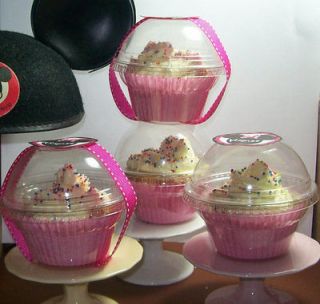 plastic cupcake boxes in Holidays, Cards & Party Supply