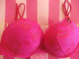 NEW Victoria Secret Convertible GORGEOUS multi way push up bling bra 