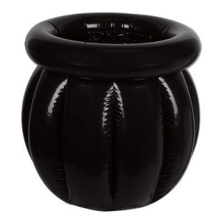 Inflatable Black Witch Cauldron Cooler Witches Brew Trick Treat 
