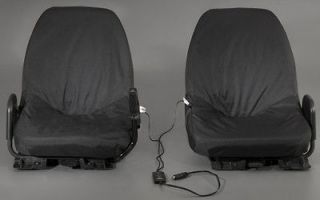Yamaha Rhino Heated Seat Cover Kit Black Driver & Passenger