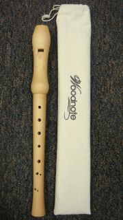 Woodnote Baroque 8 Holes Soprano Recorder(Maple Wood) + Bag