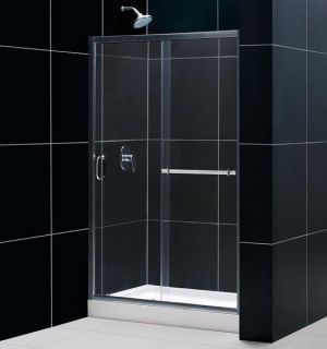   SHDR 0948726 0​4 INFINITY PLUS 44 48 x 72 Shower Door Clear Glass