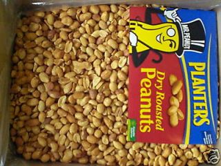 Dry Roasted Peanuts Bulk Vending 3 Pound Made With Pure Sea Salt