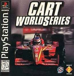 Sony Playstation 1 Game: CART World Series, fast indy car racing,10 