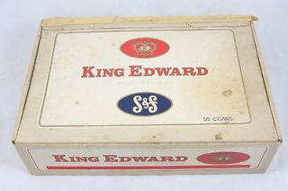 cigar box king edward in Cigar Boxes