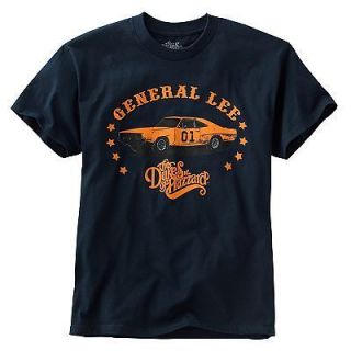 DUKES OF HAZZARD General Lee NAVY BLUE T Shirt   1969 DODGE CHARGER 