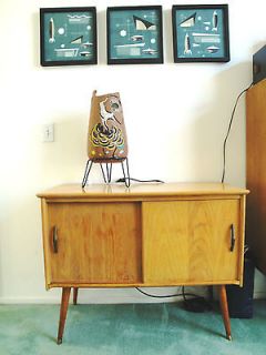   Modern Credenza Cabinet Sideboard Dresser Vintage 50s Atomic Retro