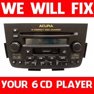   for 01 02 03 04 Acura MDX Radio Stereo DVD 6 Disc Changer CD Player