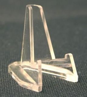 12 Clear DISPLAY STAND EASELS for CHALLENGE COINS
