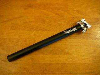 XLC Bike Bicycle 25.6 Seatpost with Clamp 350mm NEW Black No Setback 