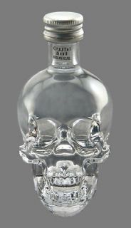 Crystal Head Vodka Mini 50ML Skull Bottle (EMPTY)