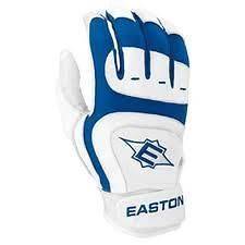 Easton SV12 Pro Medium Royal Adult Leather Batting Gloves New In 