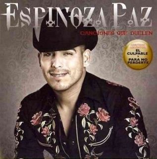 ESPINOZA PAZ   CANCIONES QUE DUELEN [CD] [1 DISC]   NEW CD