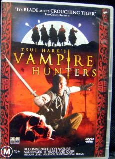 Vampire Hunters (Tsui Hark) (DVD R4 PAL WS VG) Michael Chow Man Kit 