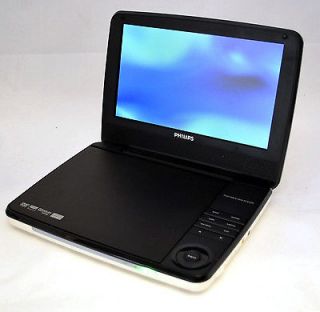  /37 9 LCD Widescreen Portable DVD Player 5 Hour Battery White in