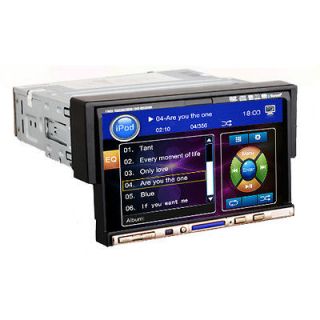   Din Touch Screen In Car Deck Radio DVD Player Stereo Bluetooth iPod