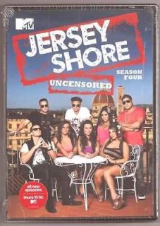 Jersey Shore DVD Season Four 4   NEW US Release 4 Disc Set *Uncensored 
