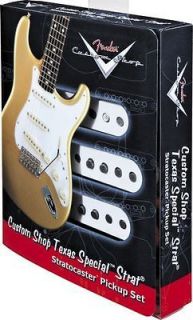 GENUINE FENDER CUSTOM SHOP SRV TEXAS SPECIAL Stratocaster Pickup Set 