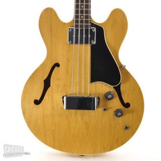 Gibson EB 2 Natural 1969 Vintage Electric Bass Guitar
