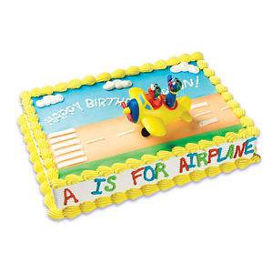 ELMO GROVER Airplane Sesame Street Birthday Party Cake Decoration 