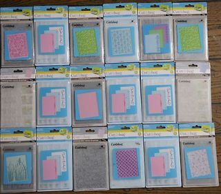 CUTTLEBUG EMBOSSING FOLDERS DIFFERENT DESIGNS TO CHOOSE FROM BRAND NEW