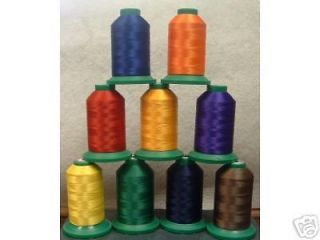 Isacord polyester embroidery thread 1 kingspool 5000M