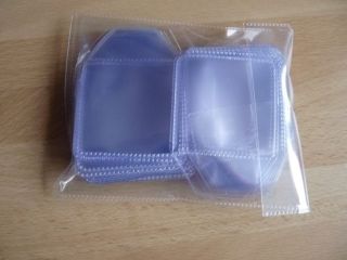 100 2 x 2 clear plastic coin wallets storage envelopes