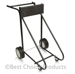 315 lb Outboard Boat Trolling Motor Stand Carrier Cart Dolly Storage 