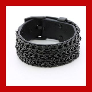 Latest New Emporio Armani Men Multi Chain Cuff Bracelet EGS1382 Sale