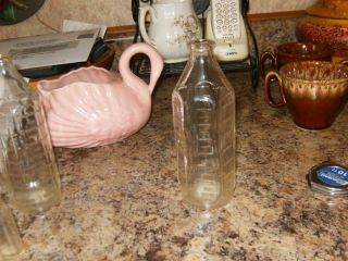 glass baby bottle vintage pyrex