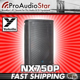 Yorkville NX750P Powered 15 2 Way Speaker Monitor NX750 PROAUDIOSTAR