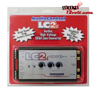 AudioControl LC2i   2 Channel Line Converter with AccuBASS