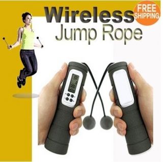   Ropeless Skipping Jump Jumping Rope Diet Calorie Counter Exercise