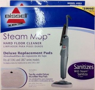 Bissell Steam Mop Deluxe Pad Kit, 2 pack, 2032158
