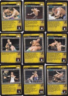Raw Deal WWE V17.0 Unfrogiven Play Set Commons X 3