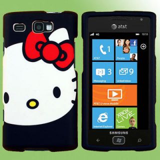 Faceplate Case for Samsung Focus Flash Hello Kitty E Holster Pouch 