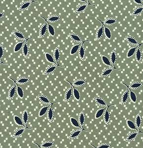 FABRIC 1/2 YD HOPE VALLEY DS02 NEW DAY Thistle Leaf Denyse Schmidt 
