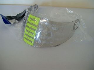   Helmet Motorcycle Light Iridium Mirror Silver Replacement Visor Shield